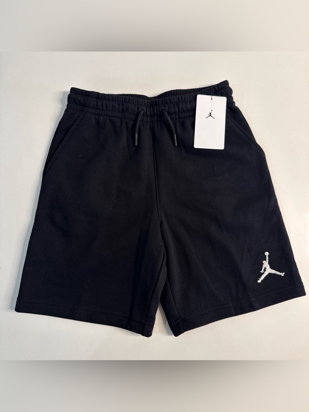New Jordan MJ Brooklyn Fleece Essential Shorts Size M Black